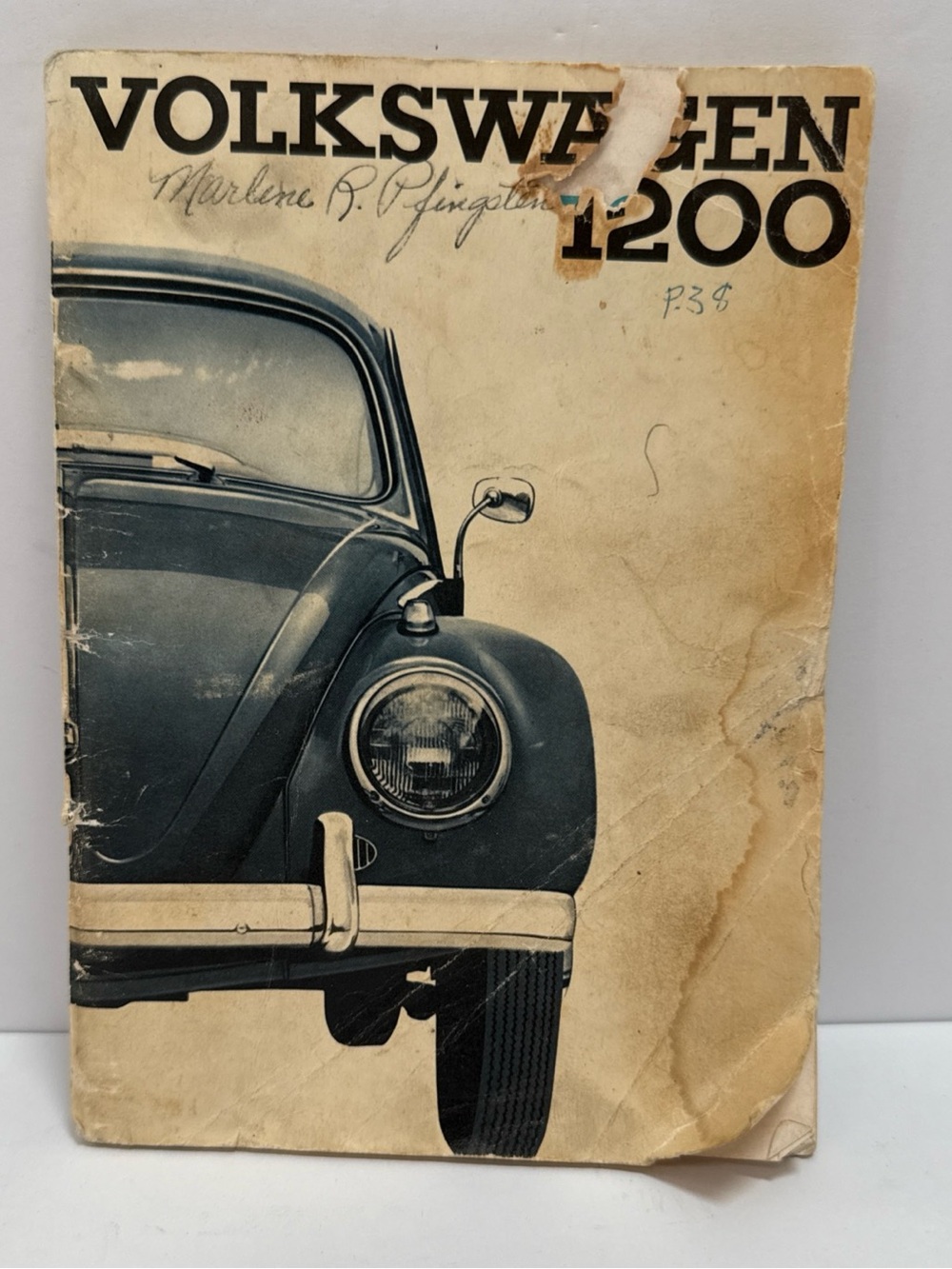 Volkswagen 1200 Vintage Booklet - 1962